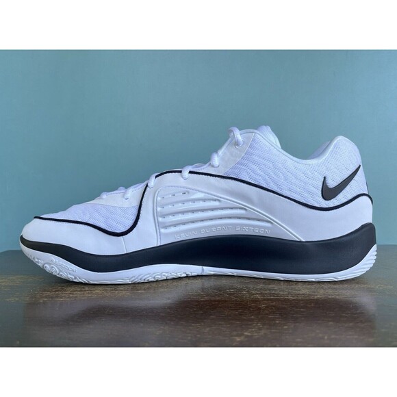 Nike KD 16 TB White/Black Basketball Shoes Men\'s Size 15 FN7091-100 main image 5